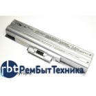 Аккумуляторная батарея VGP-BPS13 для ноутбука Sony Vaio VGN-AW, CS, FW 4400-5200mAh серебристая OEM