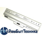 Аккумуляторная батарея VGP-BPS13 для ноутбука Sony Vaio VGN-AW, CS, FW серий 7800mah серебристая OEM