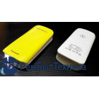 Стильный Универсальный внешний аккумулятор Power Bank для смартфонов 5600mAh 5.0V с фонариком