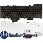 Клавиатура для ноутбука Dell Precision M6400 M6500 черная с указателем с подсветкой