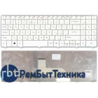 Клавиатура для ноутбука Gateway NV52 NV53 NV54 NV56 NV58 белая