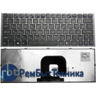 Клавиатура для ноутбука Sony Vaio VPC-YA VPC-YB черная с серой рамкой