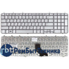 Клавиатура для ноутбука HP Pavilion DV7-1000 серебристая