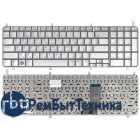Клавиатура для ноутбука HP Pavilion HDX X18 X18T HDX18 DV8 DV8-1100 DV8-1000 серебристая