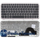 Клавиатура для ноутбука HP Pavilion dm3 dm3-1000 черная с бронзовой рамкой