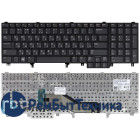Клавиатура для ноутбука Dell Latitude E6520 E6530 E6540 черная