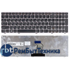 Клавиатура для ноутбука Lenovo IdeaPad Z560 Z565 G570 G770 черная с бронзовой рамкой