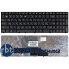 Клавиатура для ноутбука Asus K50 K60 K70 черная с рамкой