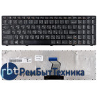 Клавиатура для ноутбука Lenovo IdeaPad B570 B580 V570 Z570 Z575 B590 черная с черной рамкой