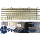 Клавиатура для ноутбука Asus N55 N55S N75 N75S серебристая