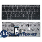 Клавиатура для ноутбука HP Elitebook 2560P 2570P черная с серебристой рамкой