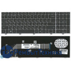 Клавиатура для ноутбука HP ProBook 4540S 4545S черная с серой рамкой
