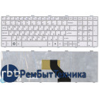 Клавиатура для ноутбука Fujitsu Lifebook AH530 AH531 NH751 белая