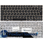 Клавиатура для ноутбука MSI U160 L1350 U135 черная рамка бронзовая