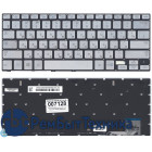 Клавиатура для ноутбука Samsung 740U3E NP740U3E серебристая