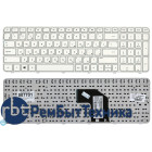 Клавиатура для ноутбука HP Pavilion G6-2000 белая с рамкой