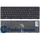 Клавиатура для ноутбука Lenovo Ideapad G580 G585 Z580 Z585 Z780 G780  черная с черной рамкой
