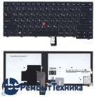 Клавиатура для ноутбука Lenovo ThinkPad T440 T440P T440S черная с подсветкой
