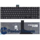 Клавиатура для ноутбука Toshiba Satellite C55 C55-A C55dt черная (с рамкой)