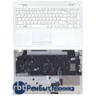 Клавиатура для ноутбука Samsung 370R4E 370R4E-S01 370R5E белая топ-панель