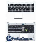 Клавиатура для ноутбука Asus X502 топ-панель белая