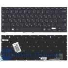 Клавиатура для ноутбука Samsung NP730U3E NP740U3E черная с подсветкой