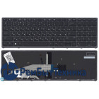 Клавиатура для ноутбука HP ProBook 470 G3 черная с подсветкой с указателем