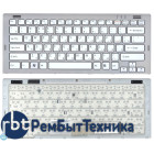 Клавиатура для ноутбука Sony Vaio VGN-SR белая c рамкой