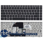 Клавиатура для ноутбука HP EliteBook 8460P ProBook 6460B 6465B черная c рамкой с указателем