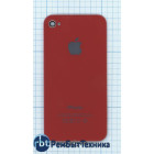 Задняя крышка для iPhone 4/4s (OEM) красная