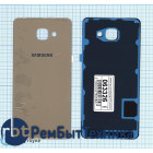 Задняя крышка Samsung A710 Galaxy A7 (2016) золотая