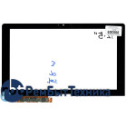 Сенсорное стекло (тачскрин) Toshiba Satellite U920T черное