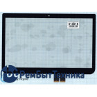 Сенсорное стекло (тачскрин) Toshiba Satellite E45T-A U40T-A черное