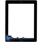 Сенсорное стекло (тачскрин) для iPad 2 черное с кнопкой