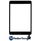 Сенсорное стекло (тачскрин) Ipad mini + cable черное OEM