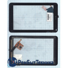 Сенсорное стекло (тачскрин) LG Optimus Pad (V900) черное