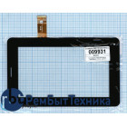 Сенсорное стекло (тачскрин) GM070004G1-FPC-2 черное