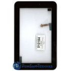 Сенсорное стекло (тачскрин) Huawei Mediapad 7 S7-701 черный с рамкой