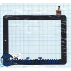 Сенсорное стекло (тачскрин) QSD E-C97015-01 черное