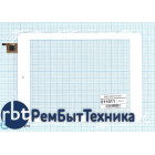 Сенсорное стекло (тачскрин) QSD E-C8015-01 белое