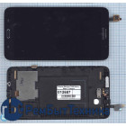 Модуль (Матрица, экран, дисплей + тачскрин) Samsung Galaxy Mega 7.0 SM-T2558 черный с рамкой