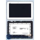 Модуль (Матрица, экран, дисплей + тачскрин) Asus Transformer Pad TF103CG V1 белый с рамкой