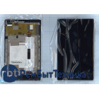 Модуль (Матрица, экран, дисплей + тачскрин) Lenovo S8-50 черный с рамкой
