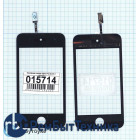 Сенсорное стекло (тачскрин) для Apple iPod touch 4 черное