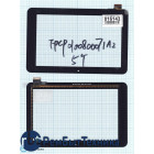 Сенсорное стекло (тачскрин) Prestigio Multipad PMT5587 черное