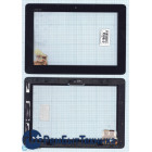 Сенсорное стекло (тачскрин) Asus PadFone 2 (A68) Station 5273N FPC-1 черное с рамкой