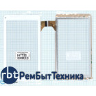 Сенсорное стекло (тачскрин) FPC-TP070215 белое