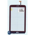 Сенсорное стекло (тачскрин) Samsung Galaxy Tab 3 7.0 SM-T211 красное