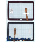 Сенсорное стекло (тачскрин) Samsung Galaxy Tab 3 10.1 P5200 P5210 красное