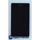Модуль (Матрица, экран, дисплей + тачскрин) Lenovo Tab 2 A7-10 черный с рамкой черный